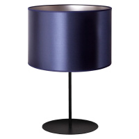 - Stolní lampa CANNES 1xE14/15W/230V 20 cm modrá/stříbrná/černá