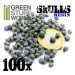 Dekorace Green Stuff World: Resin Skulls