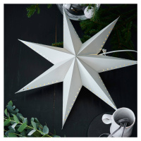 Markslöjd Živá dekorativní hvězda, závěsná, šedá, Ø 60 cm