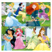 Educa dětské progresivní puzzle Disney Princezny 17166