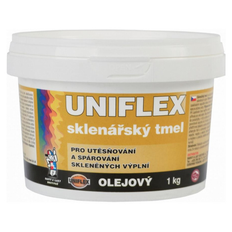 Uniflex sklenářský tmel 1kg