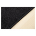 Vopi koberce Kusový koberec Eton černý 78 - 50x80 cm