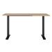 Psací stůl BELLARMINO 140x90 cm, pravý, dub artisan