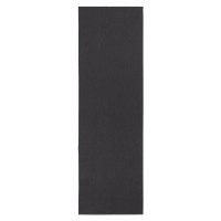 BT Carpet - Hanse Home koberce Běhoun Nature 104276 Anthracite – na ven i na doma - 80x350 cm