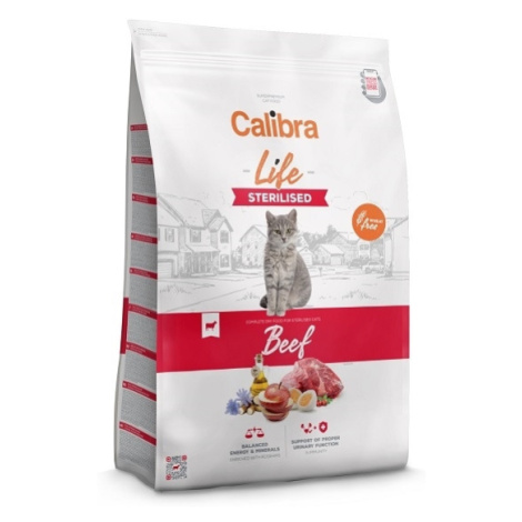 Calibra Cat Life Sterilised Beef 6kg