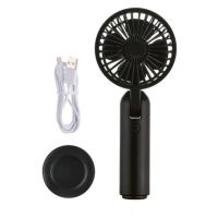 SILVERCREST® Mini ventilátor SHV 3.7 A1 (černá)