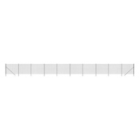 SHUMEE Drátěný plot 1,6 × 25 m pozinkovaná antracitová ocel