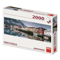 Puzzle Rybářské vesnice 2000 dílků panoramic