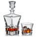 Dekorant Bohemia Jihlava křišťálový whisky set Crack 1+6 MONOGRAM