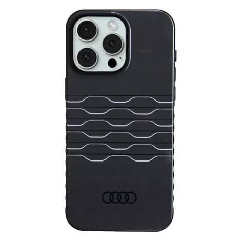Kryt Audi IML MagSafe Case iPhone 15 Pro Max 6.7" black hardcase AU-IMLMIP15PM-A6/D3-BK (AU-IMLM
