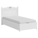 Dětská postel 100x200cm ballerina - bílá