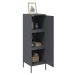 vidaXL Skříň highboard antracitová 36 x 39 x 113 cm ocel