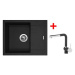 Sinks Linea 600 Granblack + Mix 3 P GR