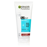 Garnier Skin Naturals Pure 3v1 gel, peeling a maska 150 ml