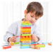 New Classic Toys Dřevěná věž Jenga se zvířátky