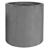 Květináč Jumbo Max, barva šedá, více velikostí - PotteryPots Velikost: M - v. 70 cm, ⌀ 70 cm