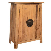 Koupelnová odkládací skříňka recyklované borové dřevo 59x32x80