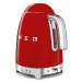 Rychlovarná konvice Smeg 50's style KLF04RDEU / 2400 W / 1,7 l / červená Varianta: ivi1