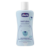 CHICCO Šampon na vlasy a tělo Natural Sensation s aloe a heřmánkem 200 ml, 0m+