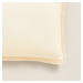 Polštář CHICA BOCCA s výplní 100% bavlna krémová 30x50 cm MyBestHome