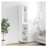 vidaXL Skříň highboard bílá 34,5 x 34 x 180 cm kompozitní dřevo