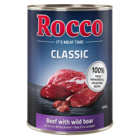 Rocco Classic, 6 x 400 g za skvělou cenu - Hovězí s divočákem