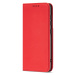 Magnet Card Case elegantní knížkové pouzdro s venkovní kapsou na Samsung Galaxy A13 5G Red