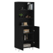 vidaXL Skříň highboard černá 69,5 x 34 x 180 cm kompozitní dřevo