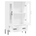 vidaXL Skříň highboard bílá 69,5 x 31 x 115 cm kompozitní dřevo