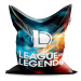 Sablio Sedací vak Classic League of Legends Glow - 200x140 cm