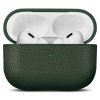 Woolnut kožené pouzdro pro AirPods Pro 2. generace tmavě zelené