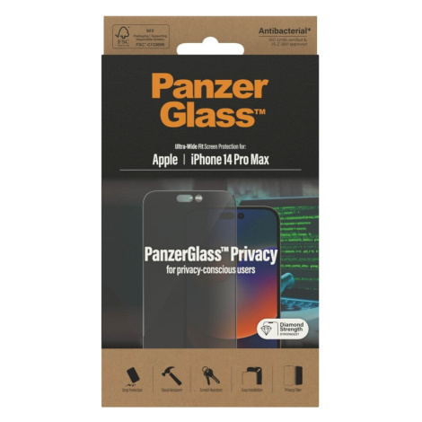 PanzerGlass™ Ultra-Wide Fit Privacy Apple iPhone 14 Pro Max