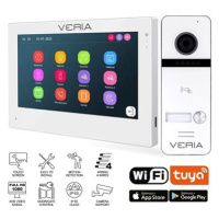 SET Videotelefon VERIA 3001-W (Wi-Fi) bílý + vstupní stanice VERIA 301