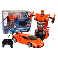 Auto Robot 2v1 Dálkové ovládání R/c Na dálkové ovládání Oranžová