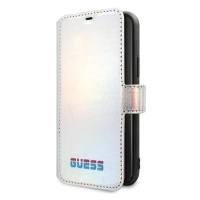 Pouzdro Guess Iridescent pro iPhone 11 Pro - stříbrné