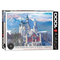 Eurographics Puzzle Zámek Neuschwanstein (HDR) 1000 dílků