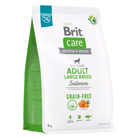 Brit Care Grain Free Adult Large Breed Salmon & Potato - 3 kg