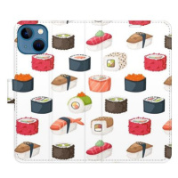 iSaprio flip pouzdro Sushi Pattern 02 pro iPhone 13