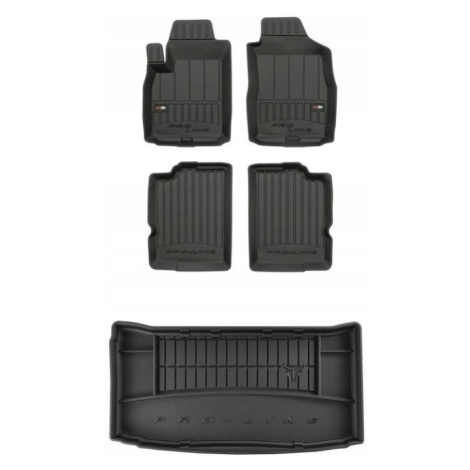 3D Set Koberečky a rohož do kufru Fiat Panda 2 hatchback 2003-2012