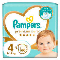 PAMPERS Premium Care plenky vel. 4, 9-14 kg, 68 ks