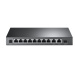 TP-Link CCTV switch TL-SL1311MP (8x100Mb/s, 2xGbE uplink, 1xSFP, 8xPoE+, 124W, fanless)