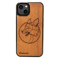 Pouzdro Bewood pro iPhone 15 Lis Merbau