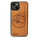 Pouzdro Bewood pro iPhone 15 Lis Merbau