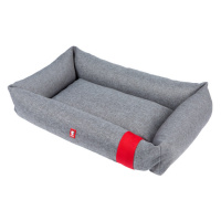 NUFNUF Pelech pro psy BED BOBBIE - světle šedá Velikost: S   (35 x 55 x 15)