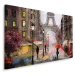 Plátno Deštivý Den V Paříži Varianta: 100x70