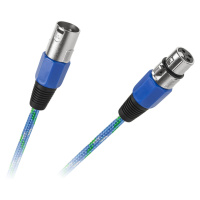 Mikrofonní kabel CANON XLR samec / samice délka 3 m