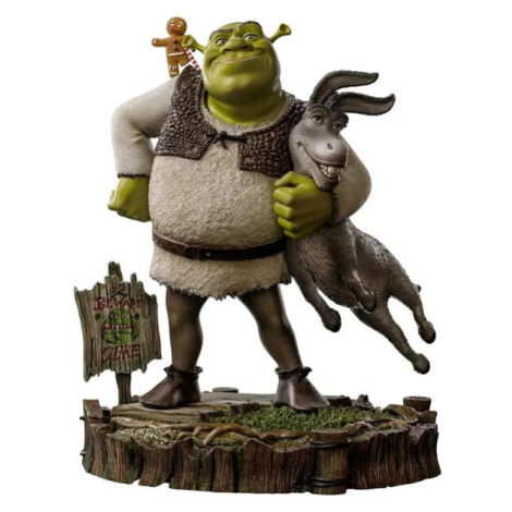 Shrek - Donkey And The Gingerbread Man - Deluxe Art Scale 1/10 Iron Studios