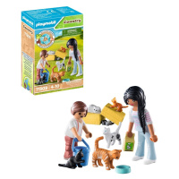 Playmobil 71309 kočičí rodina