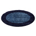 Ayyildiz koberce Kusový koberec Life Shaggy 1503 navy kruh  - 120x120 (průměr) kruh cm