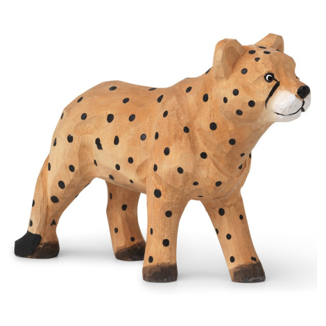 Ferm Living designové dřevěné hračky Animal Cheetah